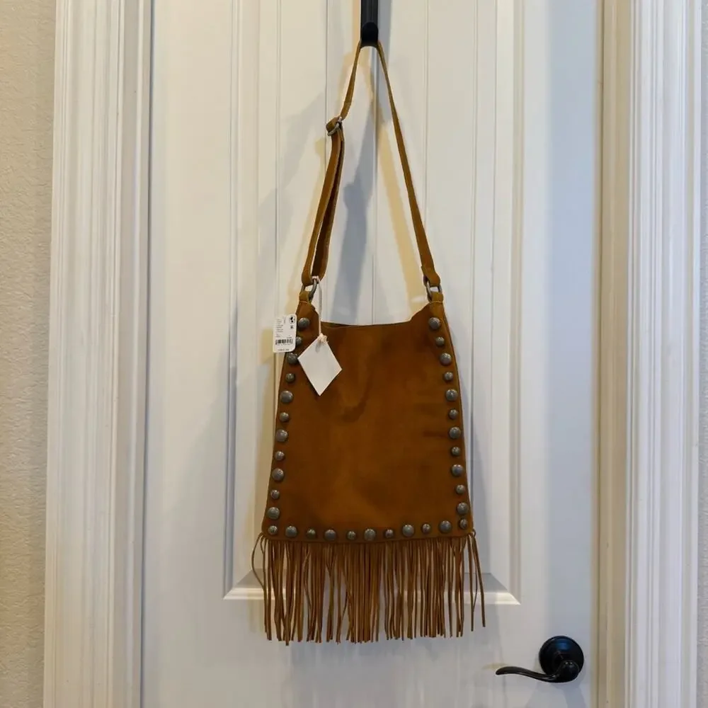 Free People Catalina Fringe Crossbody Bag